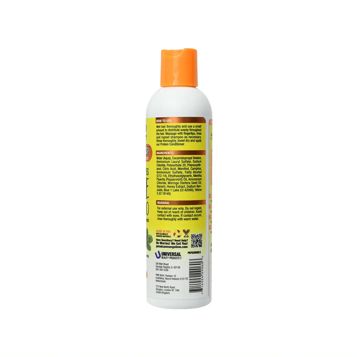 Jamaican Mango & Lime Tingle Shampoo - 8oz - Image 3