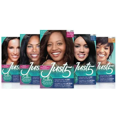 Just 5 Womenâs 5-Minute Permanent Hair Color