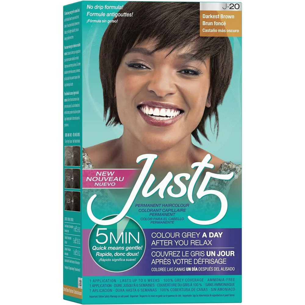 Just 5 Womenâs 5-Minute Permanent Hair Color - Image 3