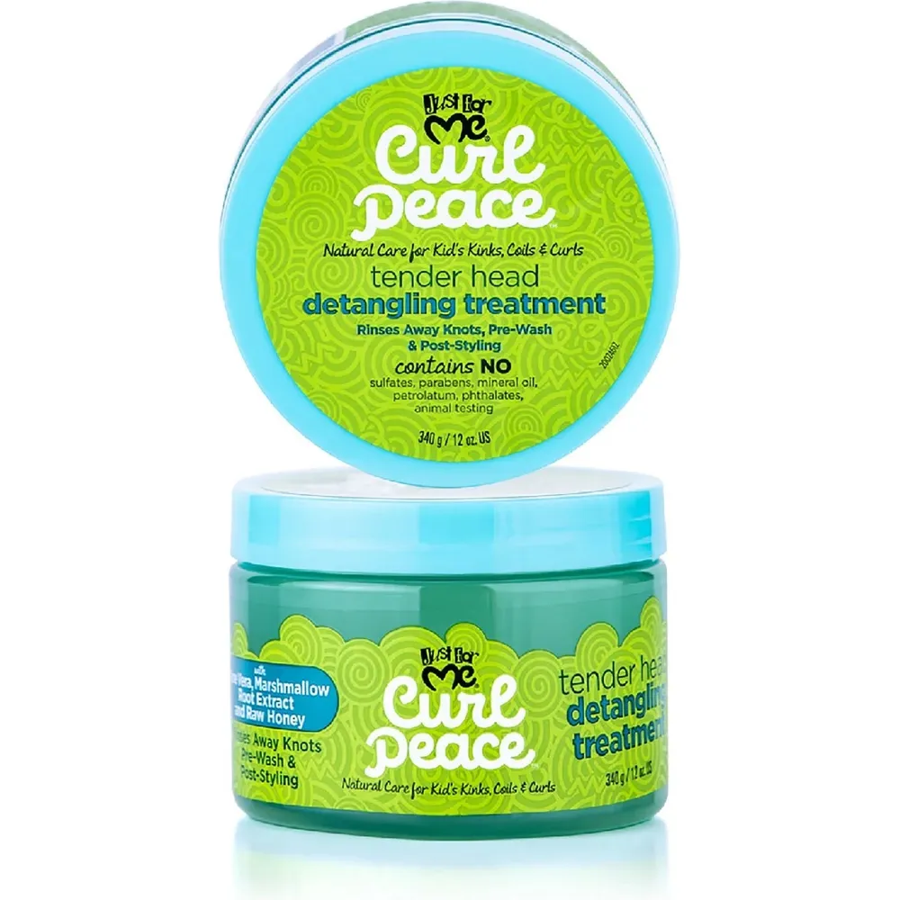 Just For Me Curl Peace Tender Head Detangling Treatment - 12 oz