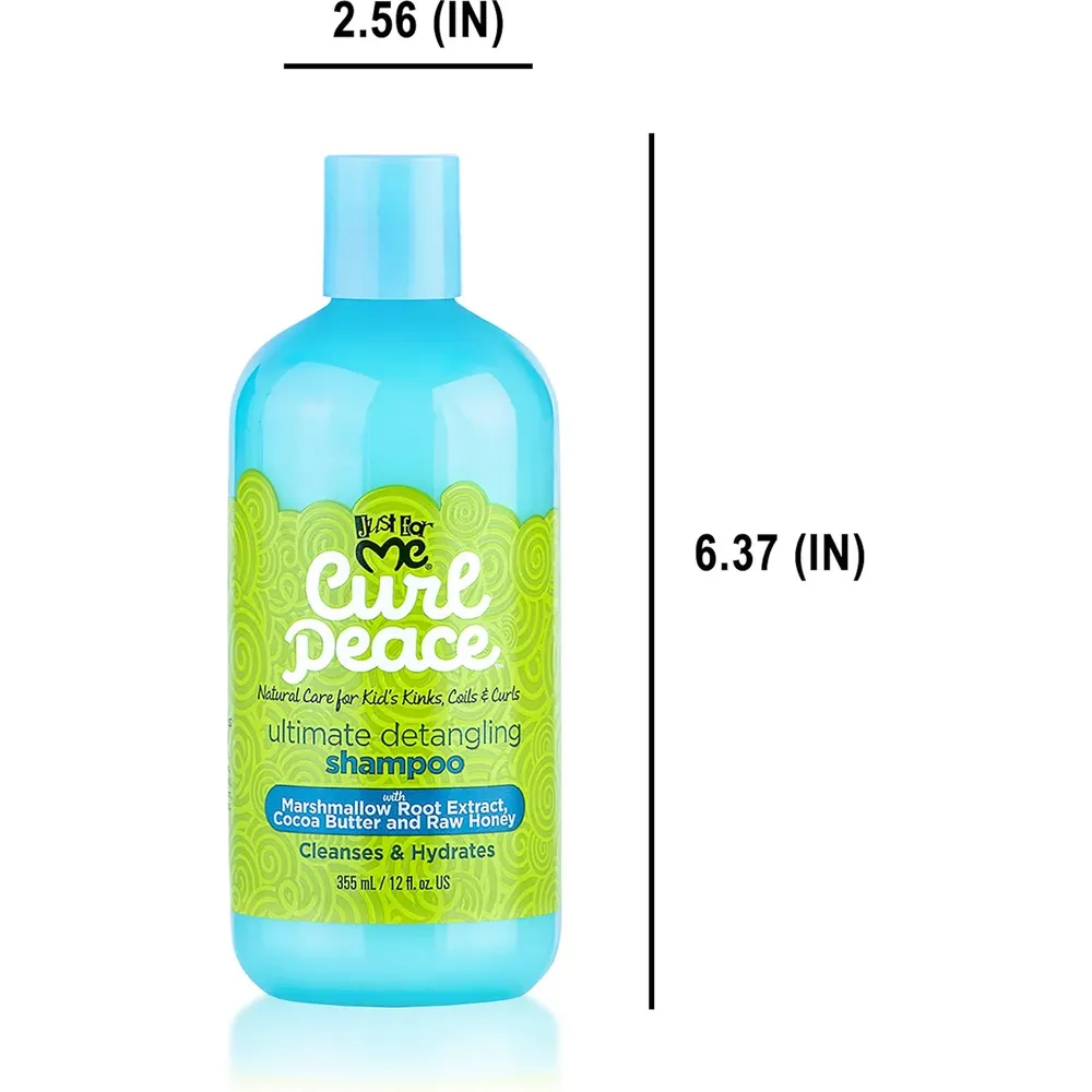 Just For Me Curl Peace Ultimate Detangling Shampoo β 12 fl oz - Image 3