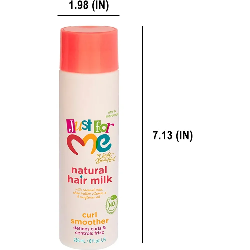 Just For Me Hair Milk Curl Smoother Hair Styler – 8 oz - Image 4