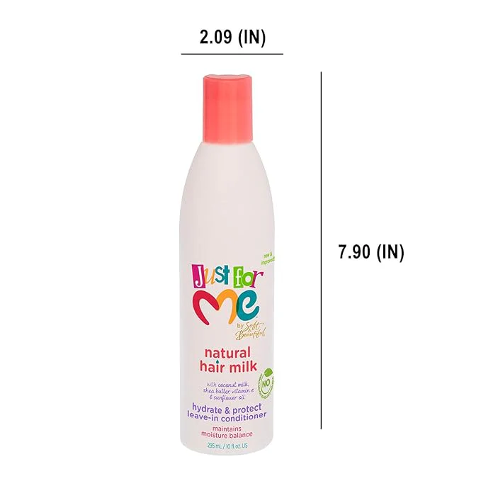 Just For Me Hair Milk Leave-In Conditioner - 10 oz - Image 3