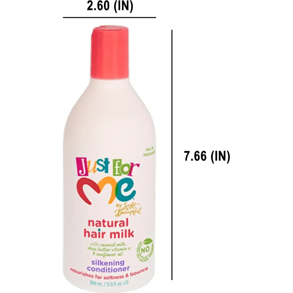 Just For Me Hair Milk Silkening Conditioner – 13.5 fl oz - Image 3