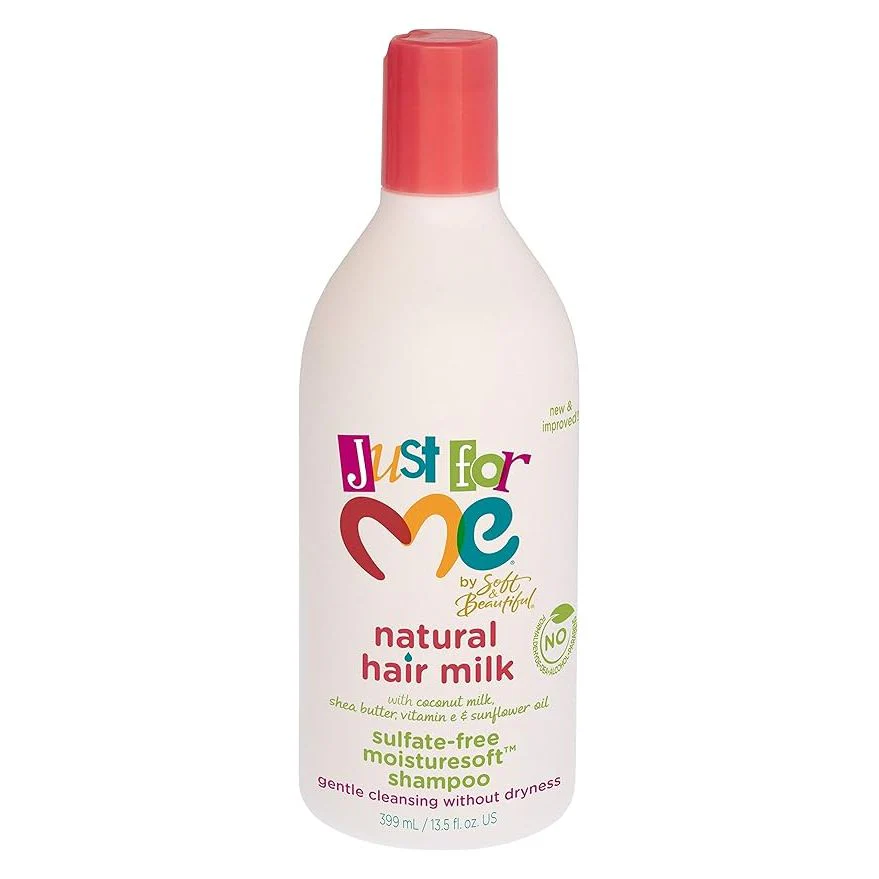Just For Me Hair Milk Sulfate-Free Moisturizing Shampoo – 13.5 fl oz