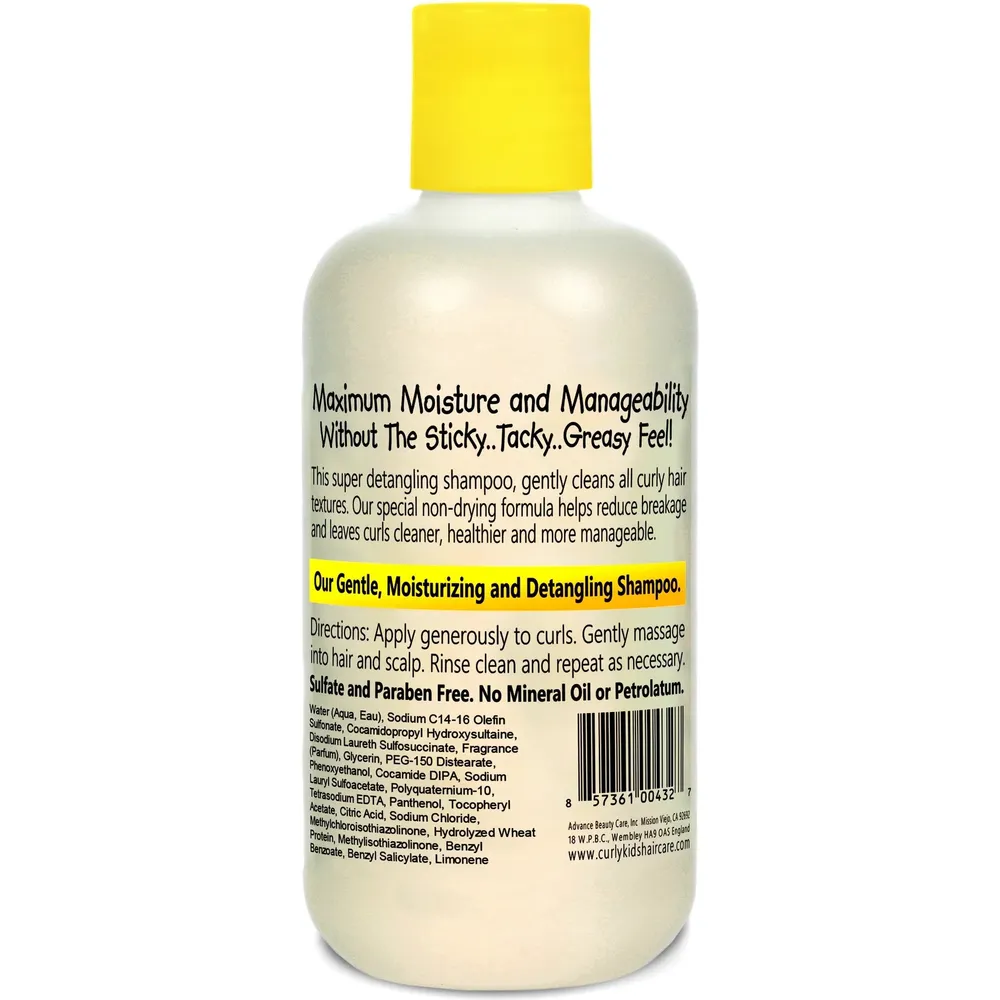 Curly Kids Super Detangle Shampoo - 8 oz - Image 2