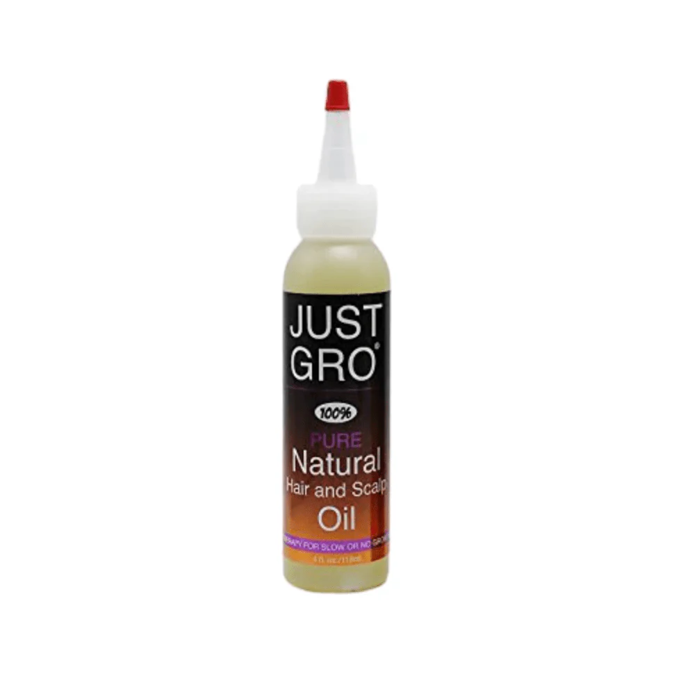 JUST GRO Natural Hair and Scalp Oil - 4 oz