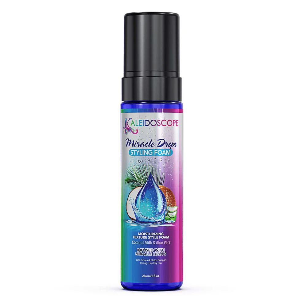 Kaleidoscope Miracle Drops Styling Foam – 8 fl oz
