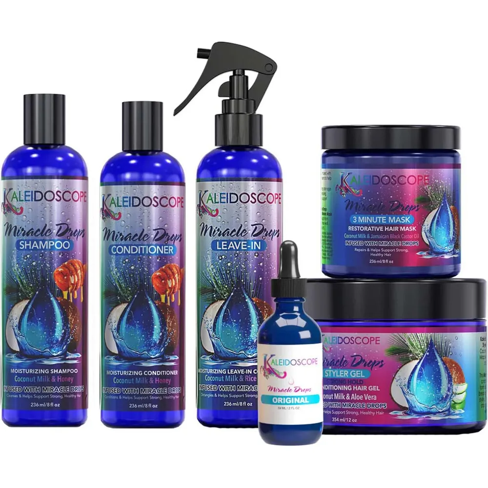 Kaleidoscope Miracle Drops Styling Foam – 8 fl oz - Image 2