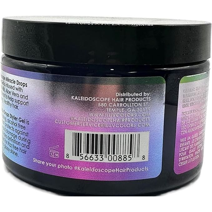 Kaleidoscope Miracle Drops Styling Gel - Strong Hold Coconut Milk 12 Oz - Image 3