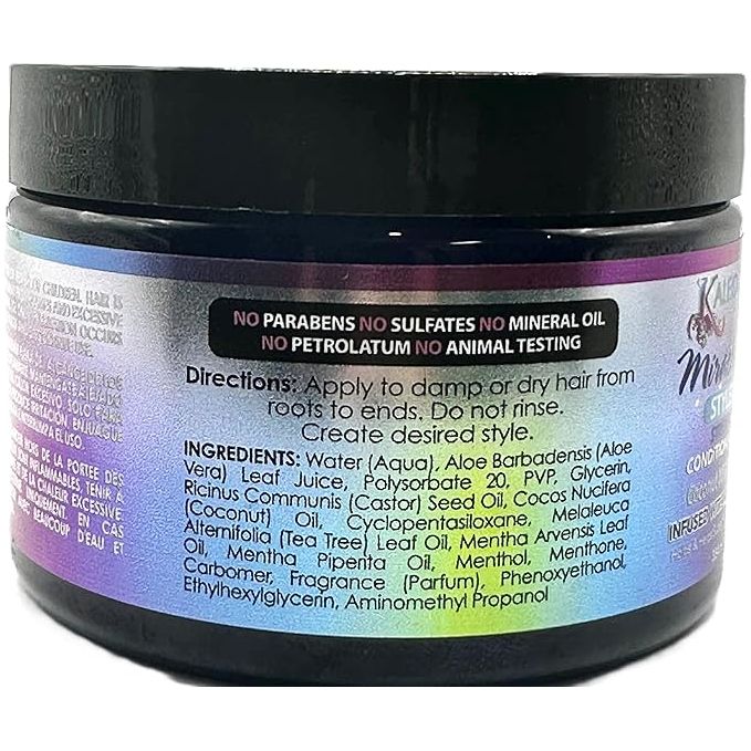 Kaleidoscope Miracle Drops Styling Gel - Strong Hold Coconut Milk 12 Oz - Image 5