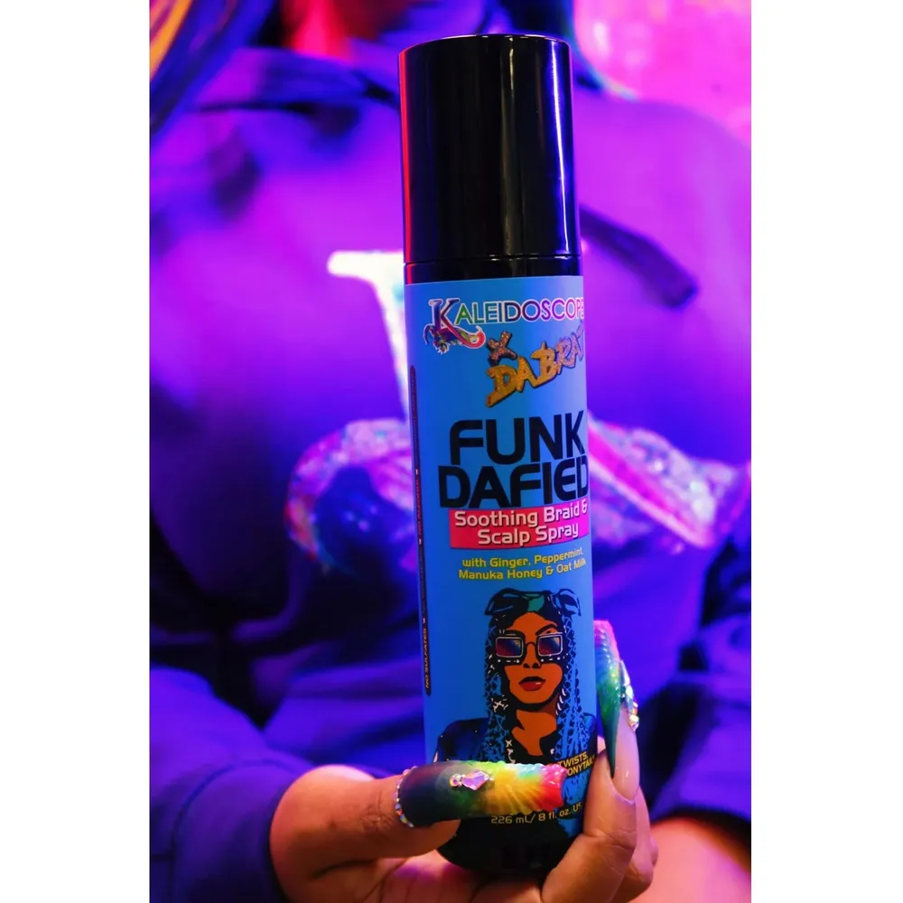 Kaleidoscope x Da Brat Funk Dafied Braid and Scalp Spray - Ginger Peppermint 8 Oz - Image 3