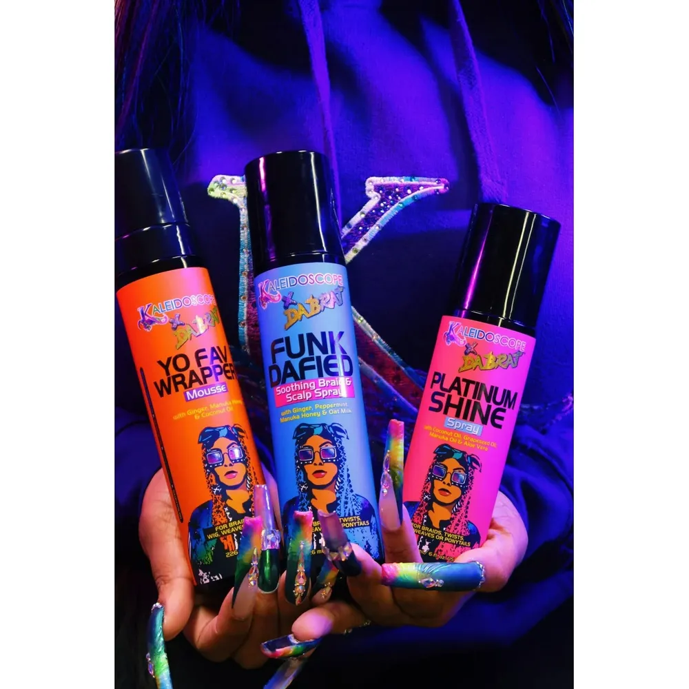 Kaleidoscope x Da Brat Funk Dafied Braid and Scalp Spray - Ginger Peppermint 8 Oz - Image 4