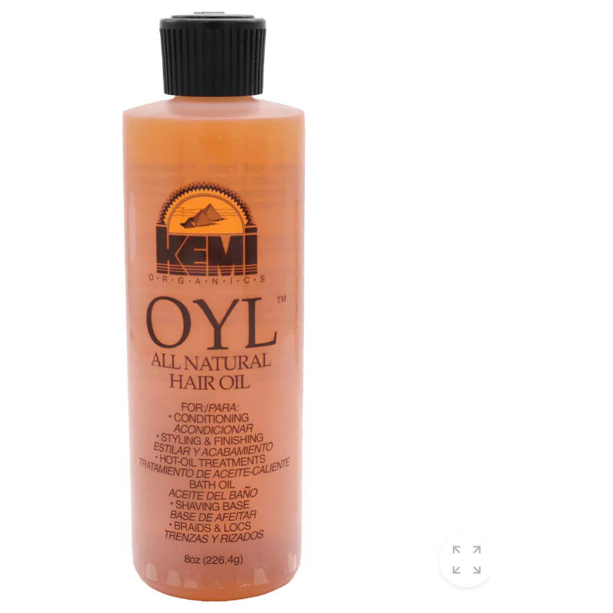 Kemi OYL All Natural Hair Oil - Lightweight Styling and Conditioning Oil - Image 3
