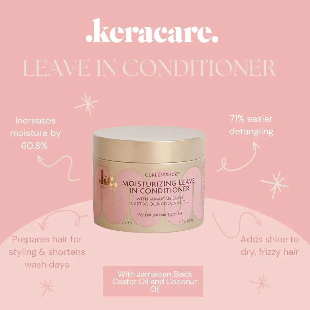 KeraCare CurlEssence Leave-In Conditioner - Coconut 320g - Image 4