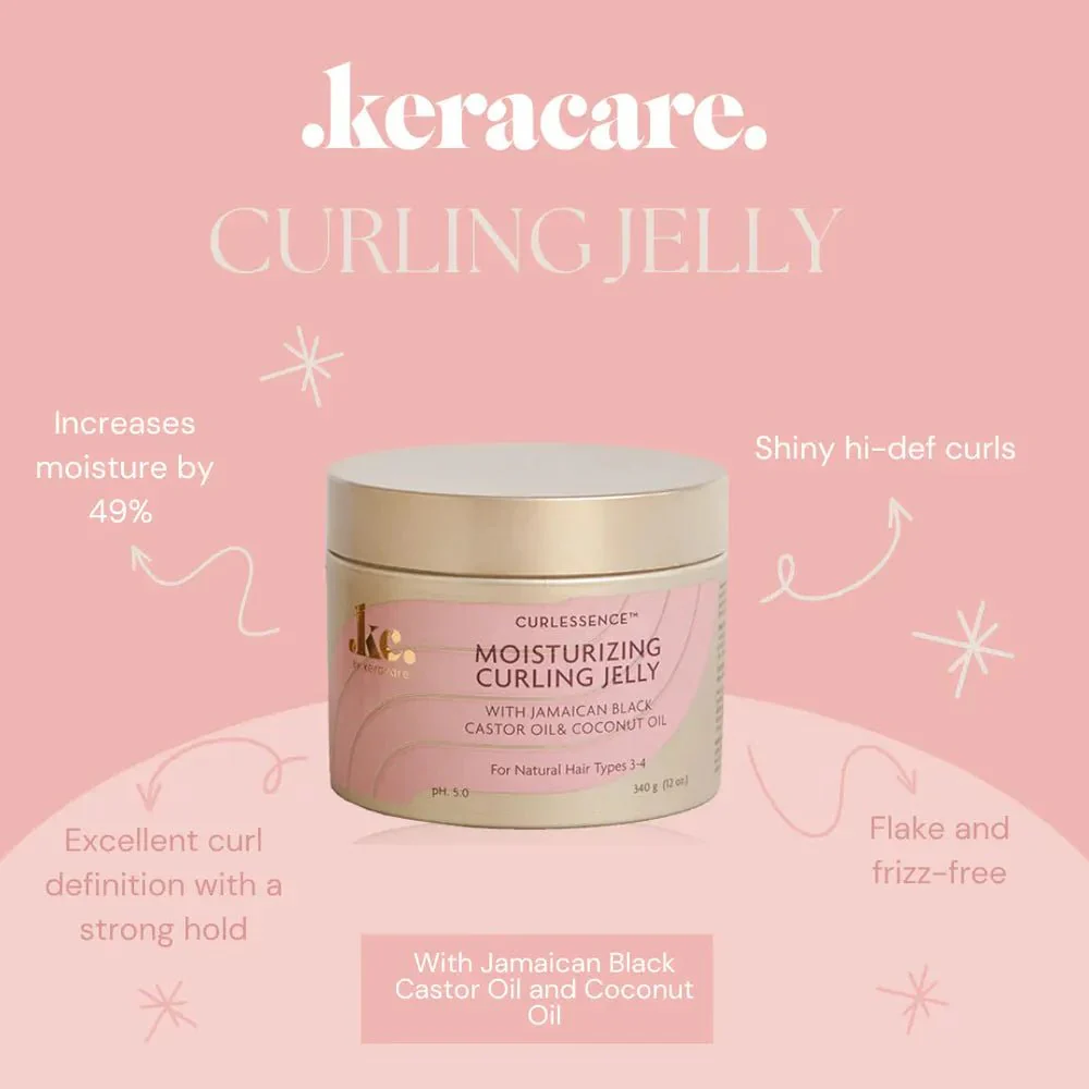 KeraCare CurlEssence Curling Cream & Jelly Duo - Moisturizing 320g - Image 7