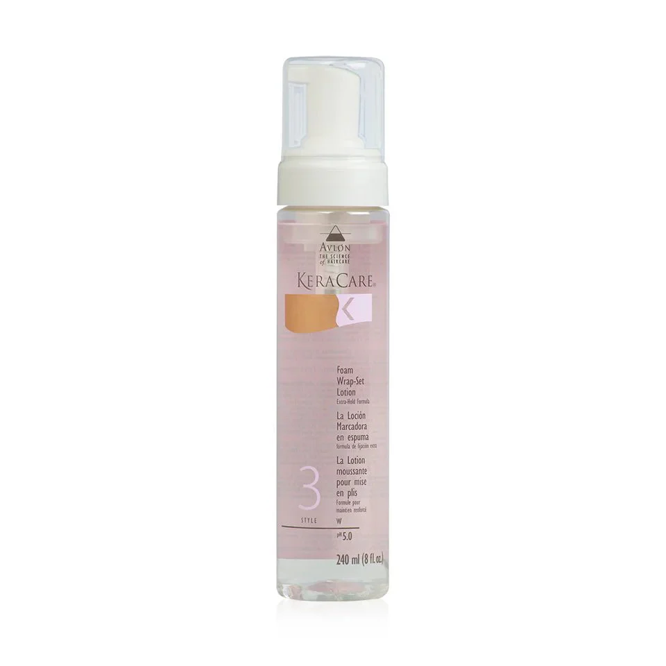 KeraCare Foam Wrap-Set Lotion Extra Hold β 8oz
