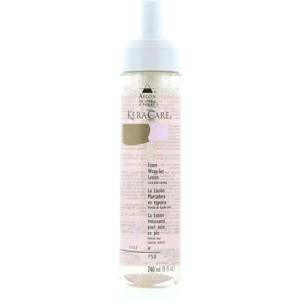 KeraCare Foam Wrap-Set Lotion Extra Hold β 8oz - Image 2