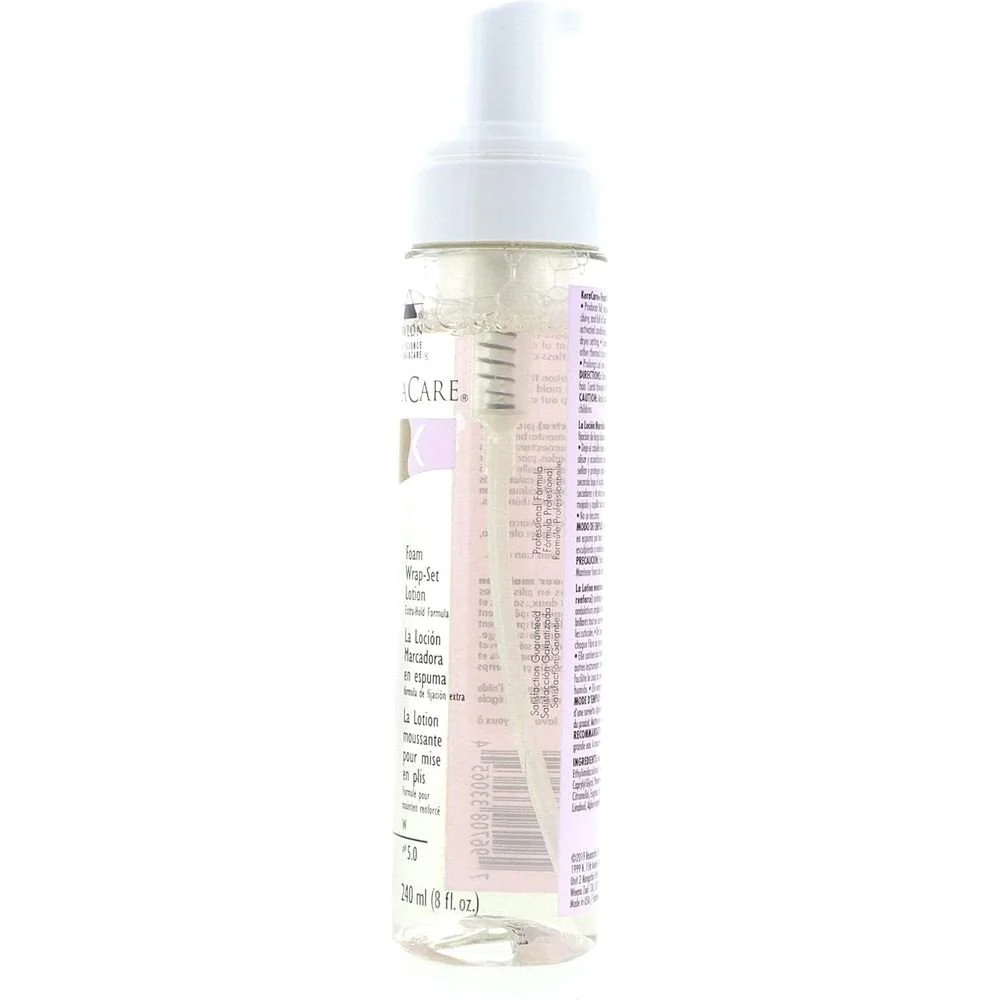 KeraCare Foam Wrap-Set Lotion Extra Hold β 8oz - Image 3