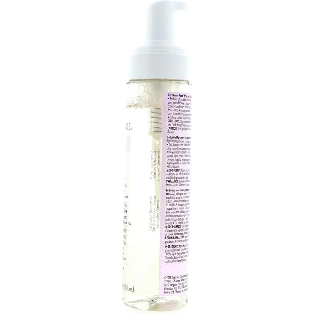 KeraCare Foam Wrap-Set Lotion Extra Hold β 8oz - Image 4