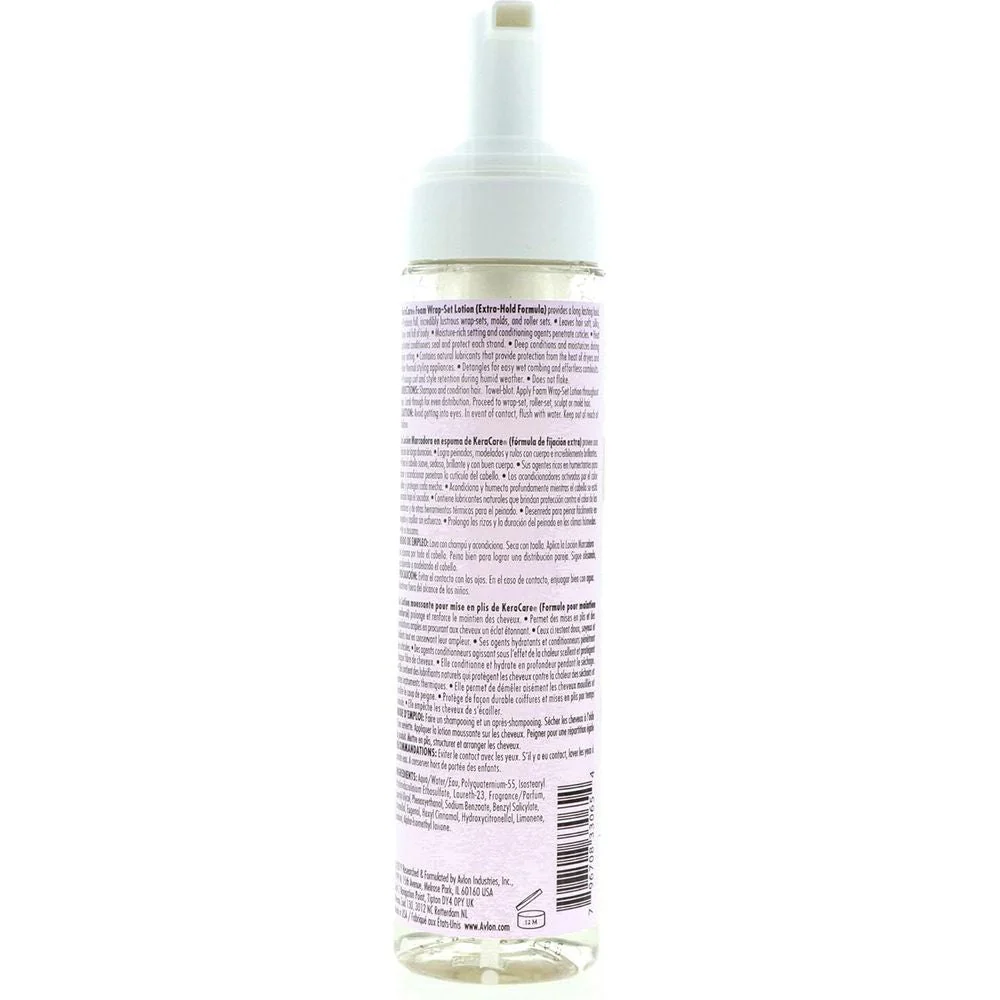KeraCare Foam Wrap-Set Lotion Extra Hold β 8oz - Image 5