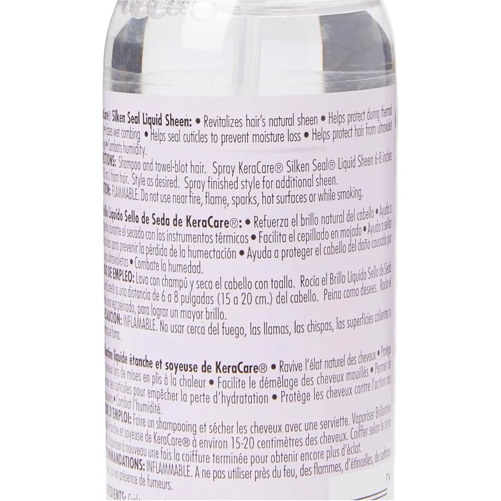 KeraCare Silken Seal Sheen Spray - Glossy Shine 4oz - Image 4