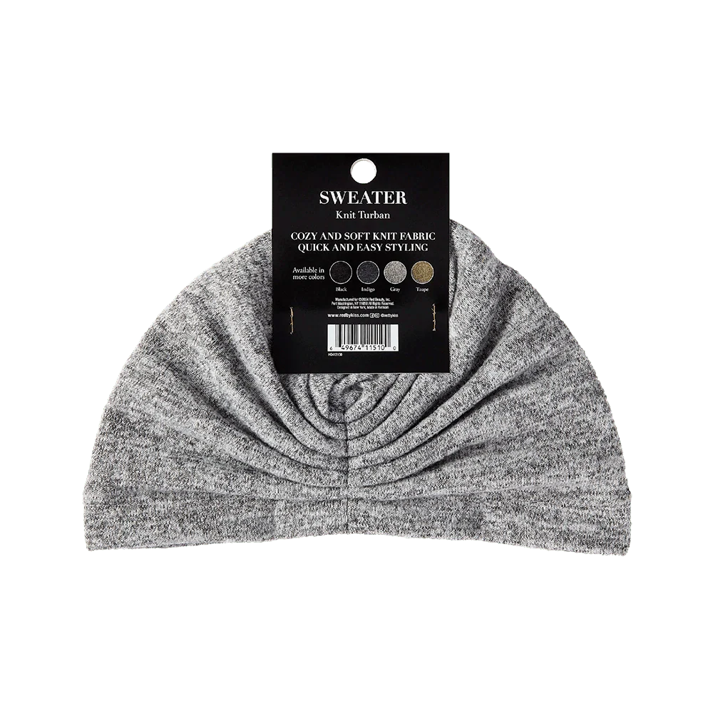 Red by Kiss Sweater Knit Turban - Image 9