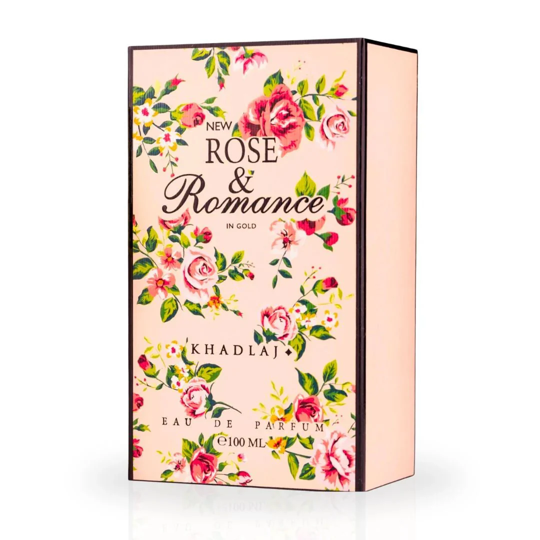 Khadlaj Rose & Romance Gold Eau De Parfum Spray – 3.4oz - Image 4
