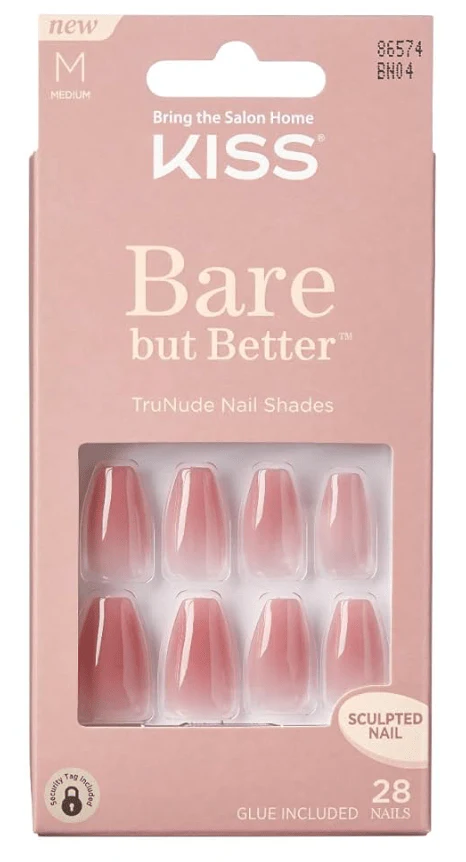 KISS Bare but Better Premium Nails – TruNude Shades - Image 12
