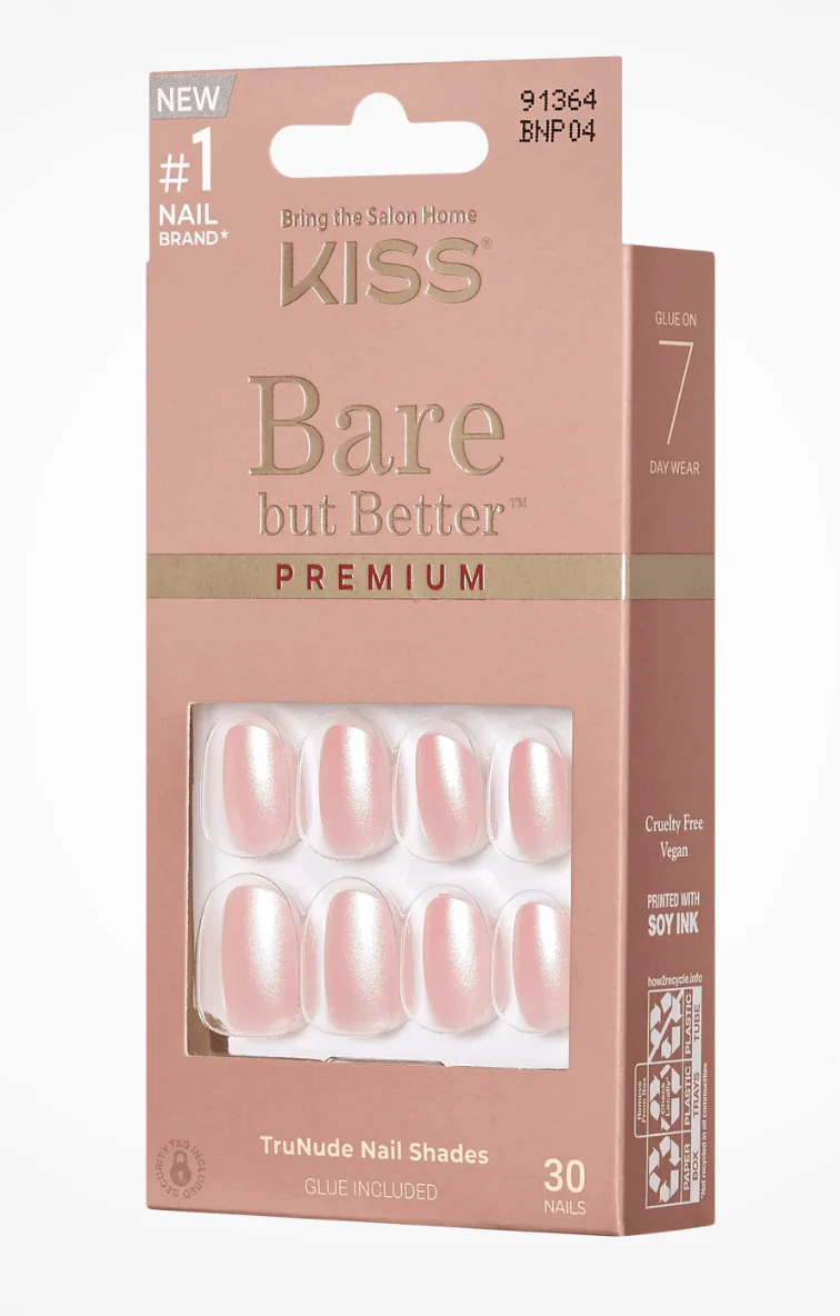 KISS Bare but Better Premium Nails – TruNude Shades - Image 13