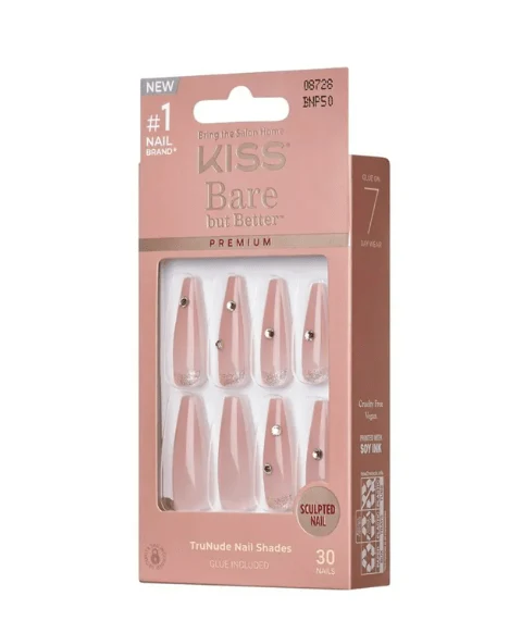 KISS Bare but Better Premium Nails – TruNude Shades - Image 16