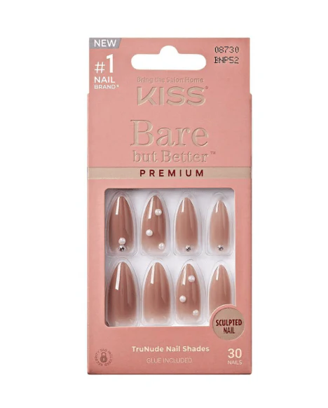 KISS Bare but Better Premium Nails – TruNude Shades - Image 18