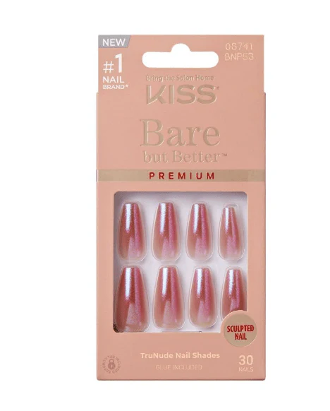 KISS Bare but Better Premium Nails – TruNude Shades - Image 19