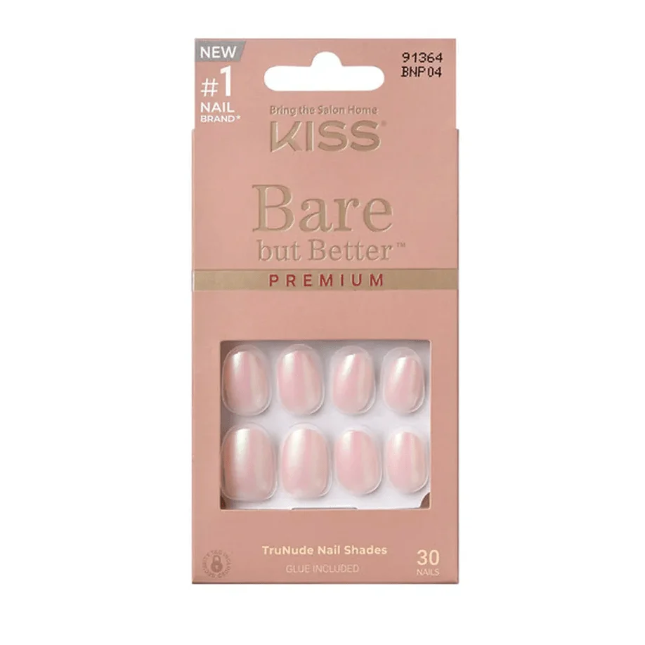 KISS Bare but Better Premium Nails – TruNude Shades - Image 4