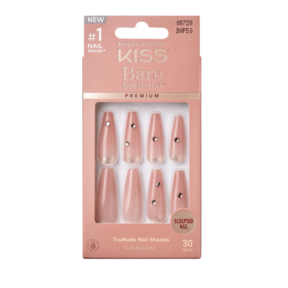KISS Bare but Better Premium Nails – TruNude Shades - Image 7