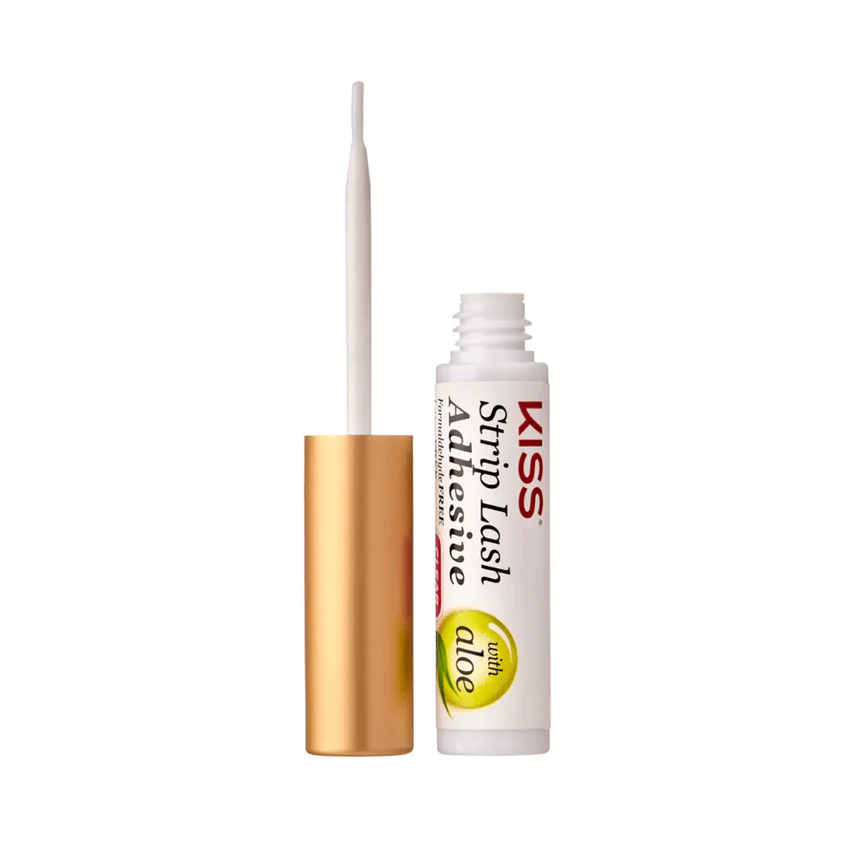 KISS Brush-On False Eyelash Adhesive Clear – 0.17oz - Image 4
