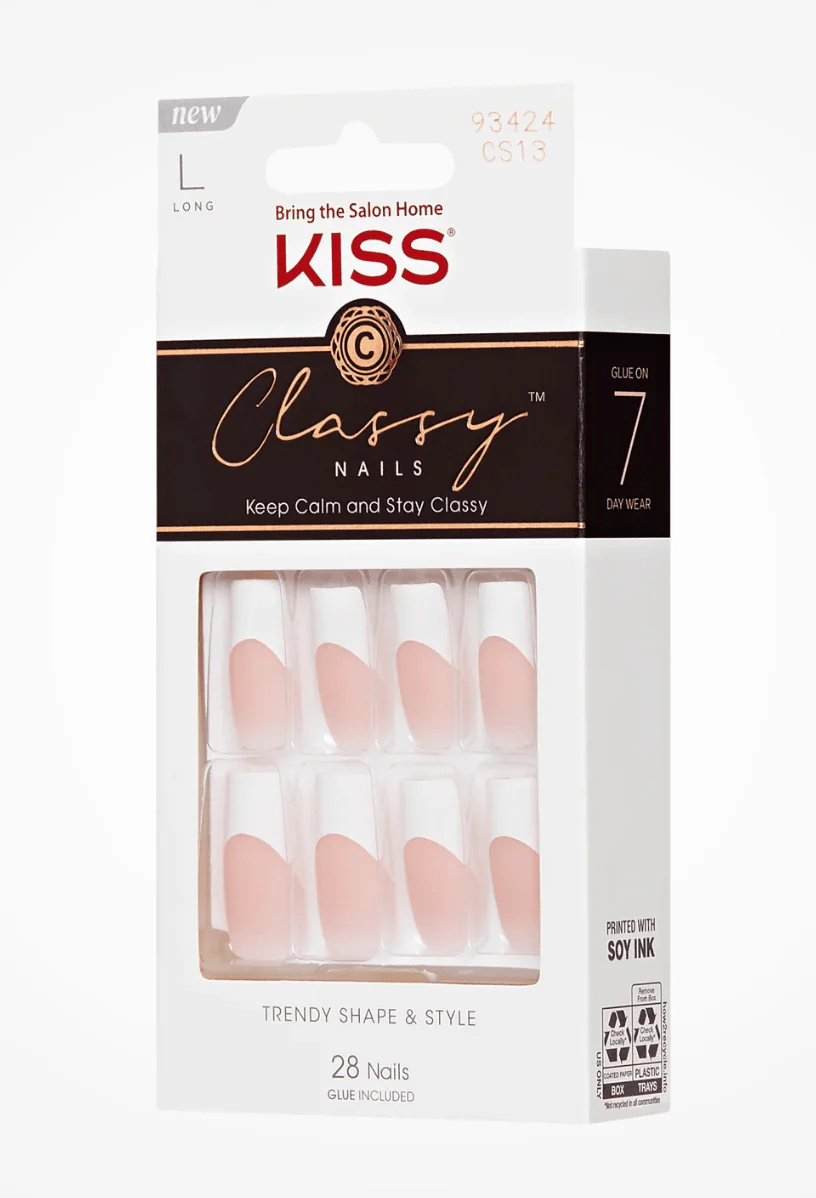KISS Classy Premium Press-On Nails β 30-Count Ready-to-Wear - Image 10