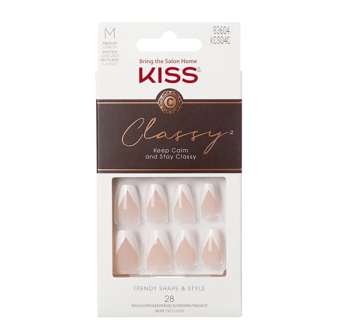 KISS Classy Premium Press-On Nails β 30-Count Ready-to-Wear - Image 11