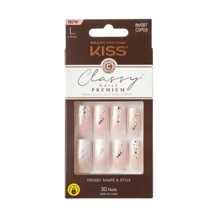 KISS Classy Premium Press-On Nails β 30-Count Ready-to-Wear - Image 4
