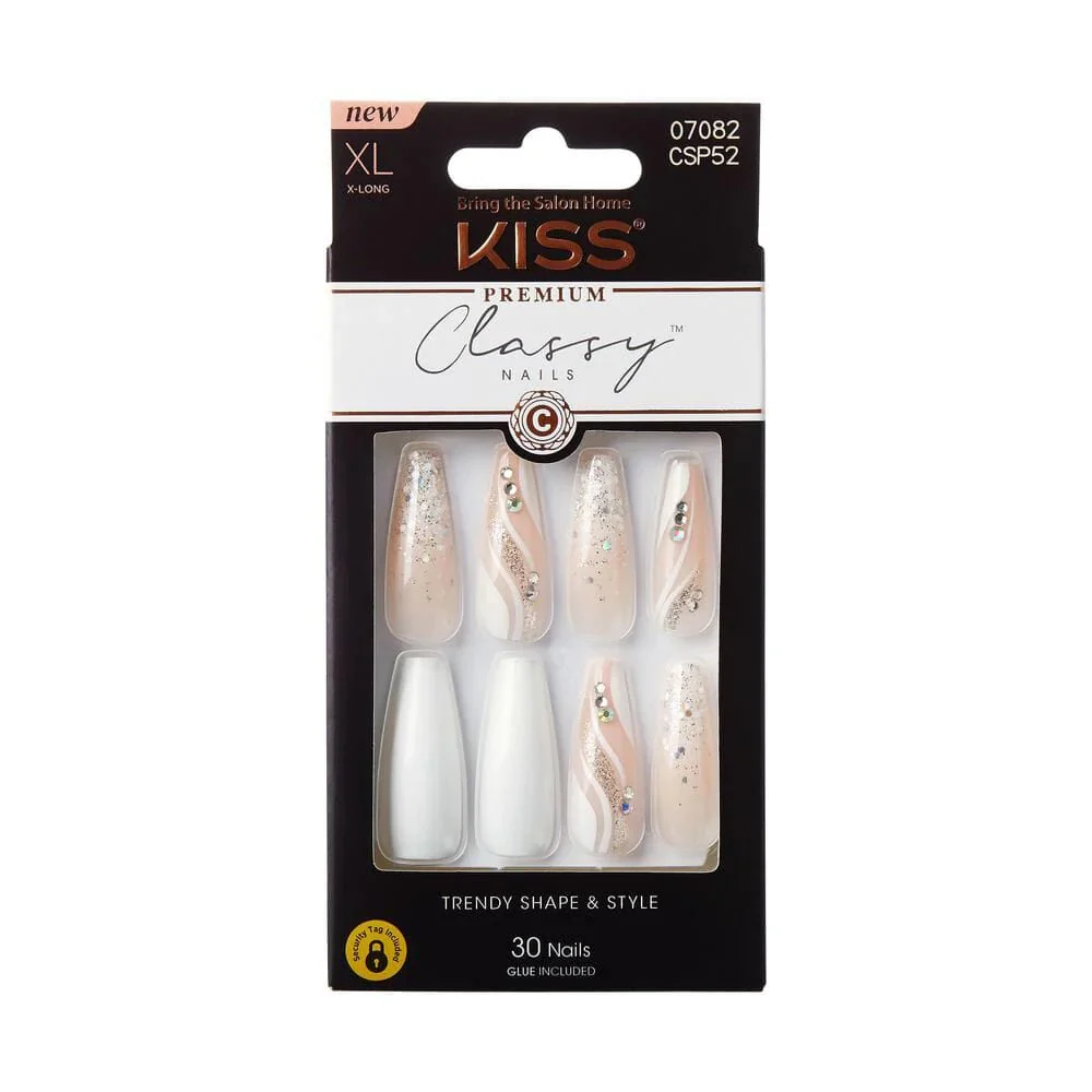 KISS Classy Premium Press-On Nails β 30-Count Ready-to-Wear - Image 6