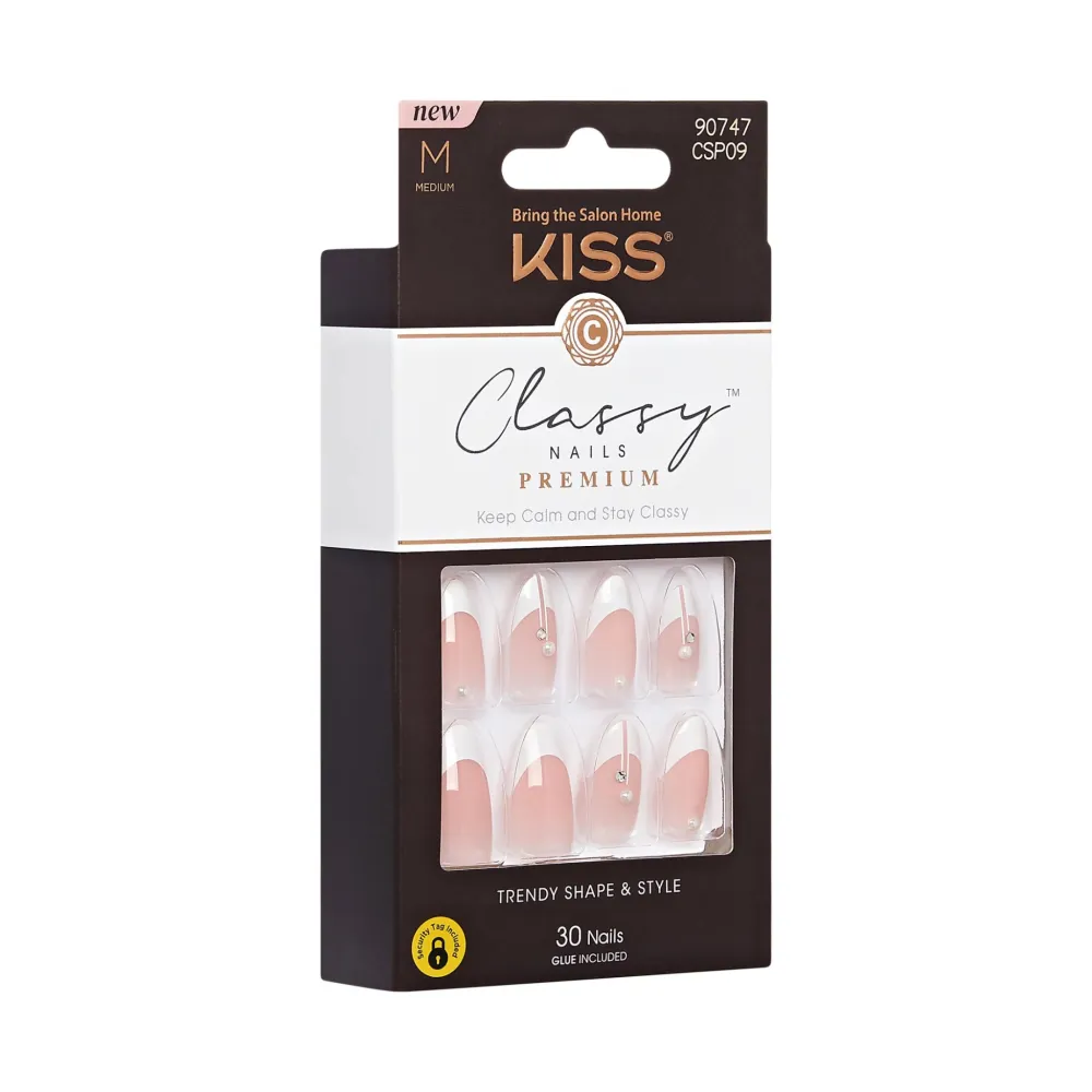 KISS Classy Premium Press-On Nails β 30-Count Ready-to-Wear - Image 7