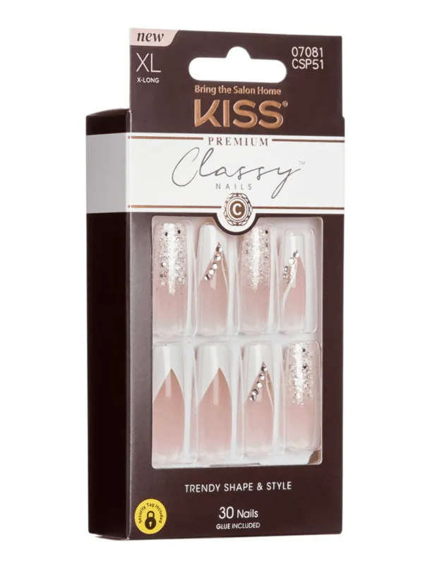 KISS Classy Premium Press-On Nails β 30-Count Ready-to-Wear - Image 9