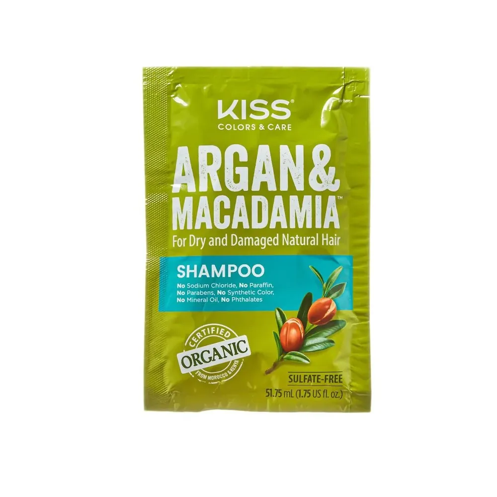 Kiss Colors & Care β Argan Macadamia Travel Sachets - Image 2