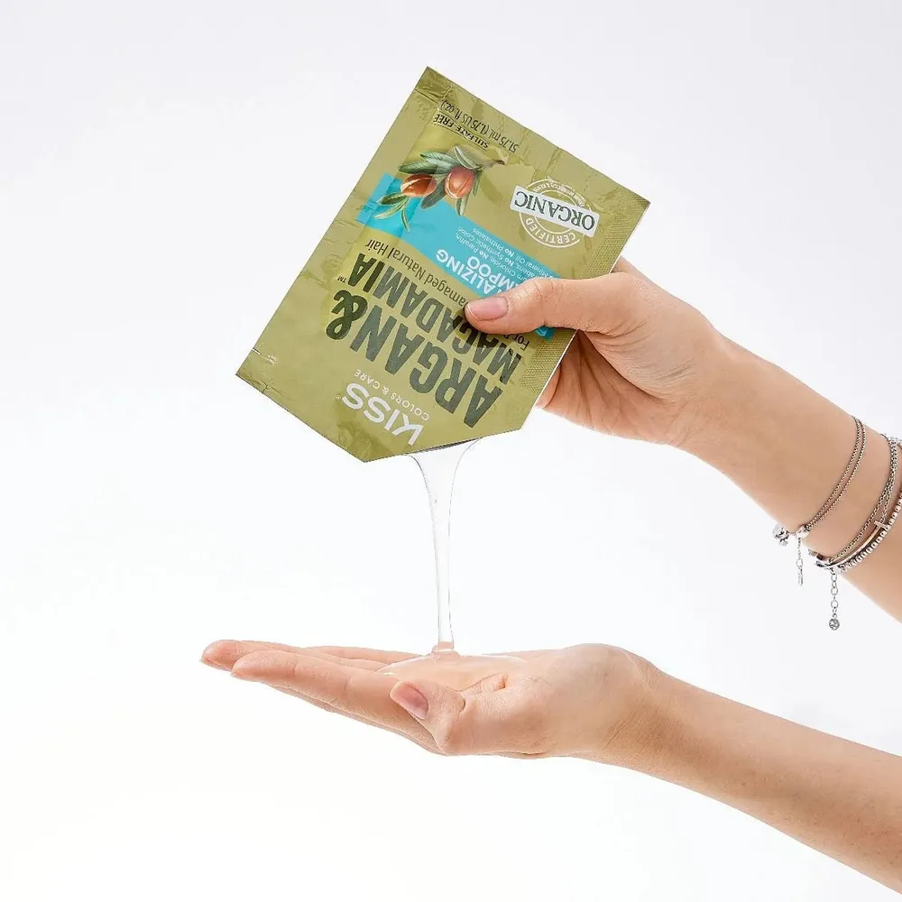 Kiss Colors & Care β Argan Macadamia Travel Sachets - Image 3