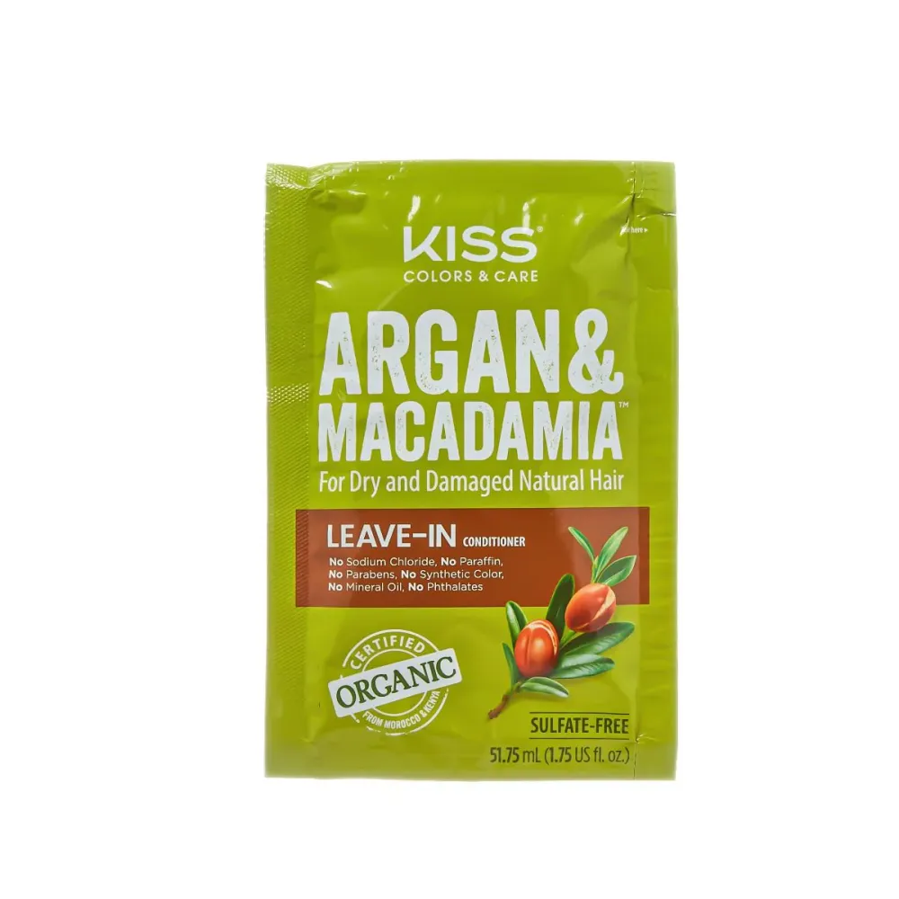Kiss Colors & Care β Argan Macadamia Travel Sachets - Image 5