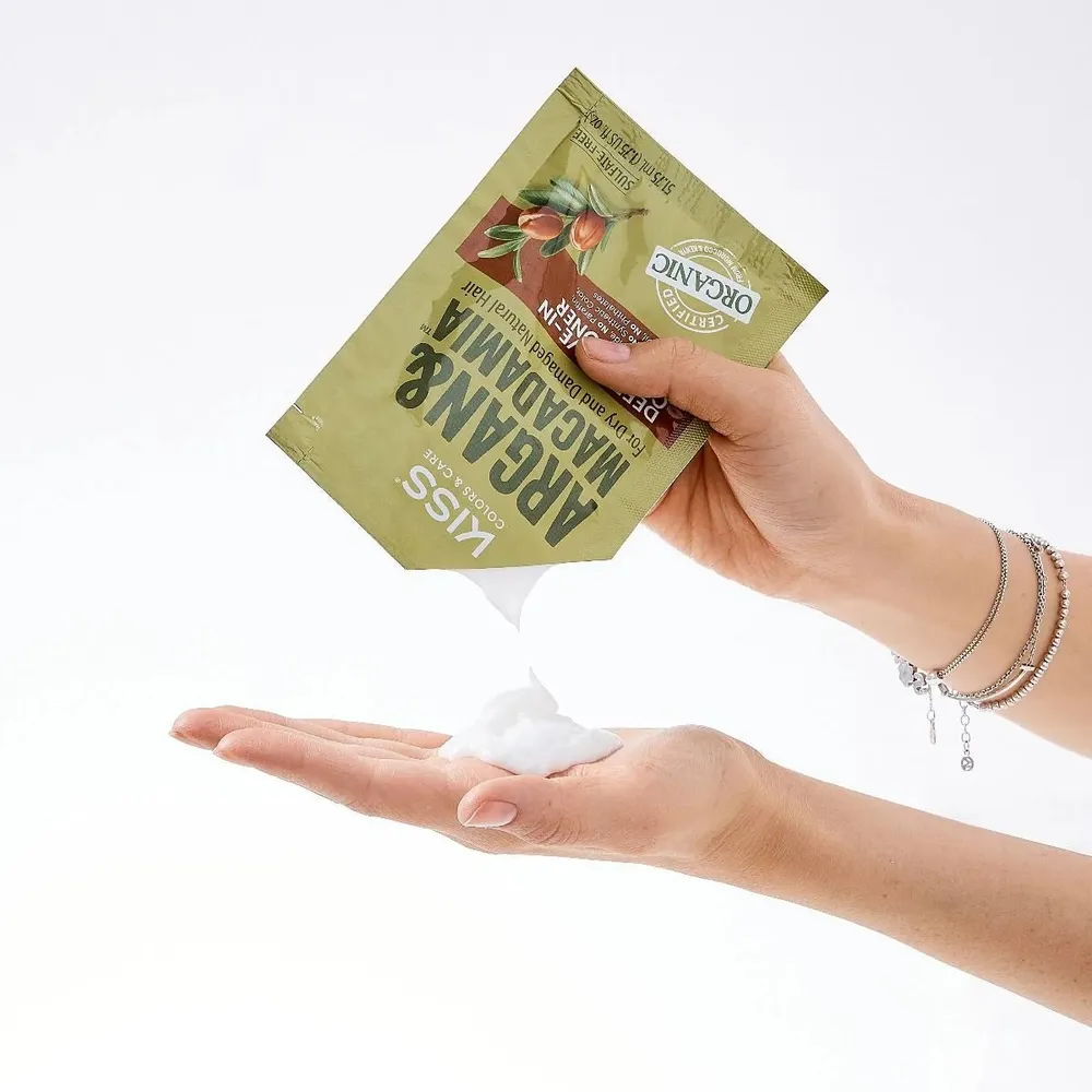 Kiss Colors & Care β Argan Macadamia Travel Sachets - Image 6
