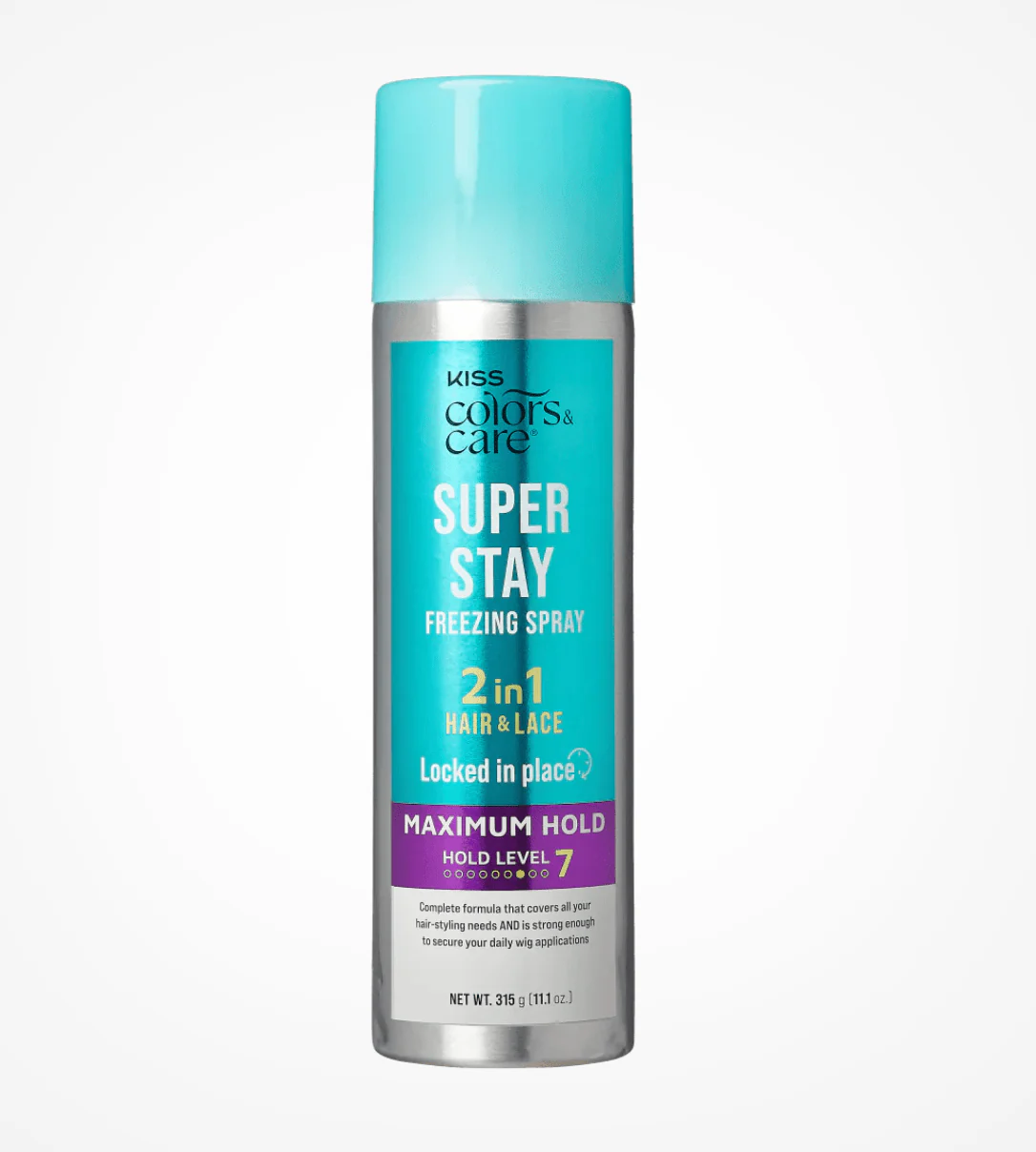 Kiss Colors & Care Super Stay Freezing Spray โ 11oz