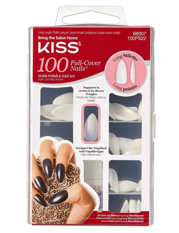 KISS Nail Tips Natural Finish – 100 Tips - Image 7