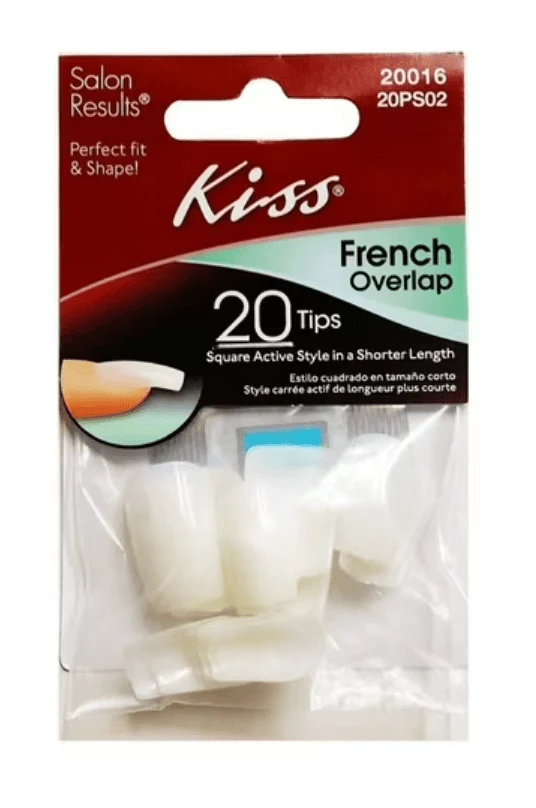 KISS Curve Overlap Nail Tips Natural Finish – 20 Tips - Image 6