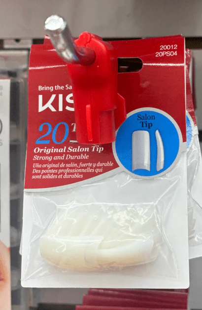 KISS Curve Overlap Nail Tips Natural Finish – 20 Tips - Image 7